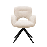 Chaise de salle à manger Olena - Chenille beige